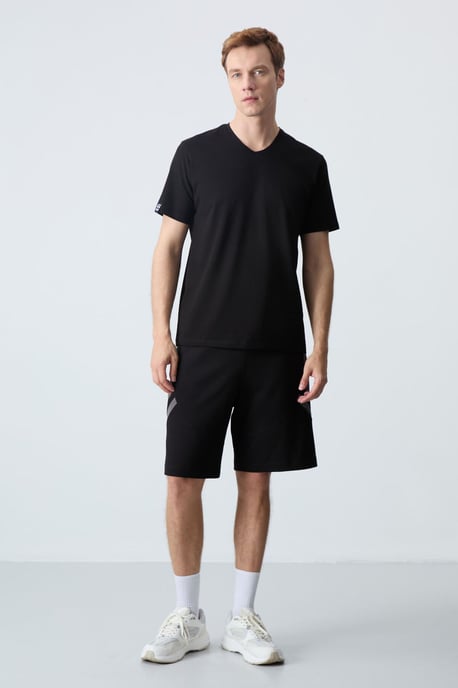 Heren Fleece Sweatshorts - Image 5