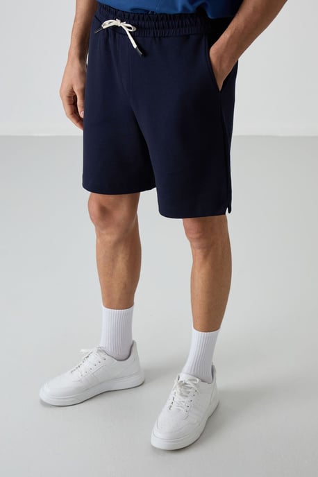 Heren Katoen-polyester Sweatshorts - Image 4