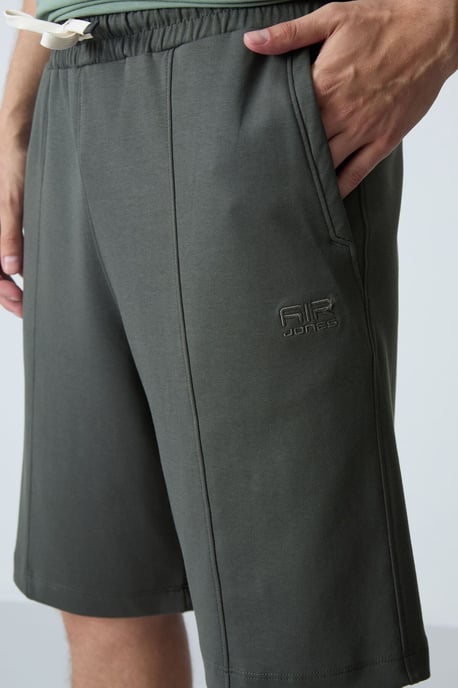 Heren Katoenmix Sweats Shorts - Image 4