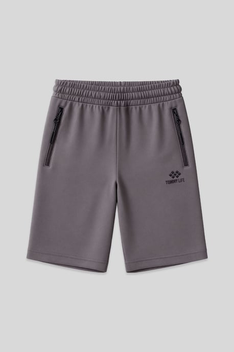 Heren Regular-fit Gebreide Sweatshorts - Image 1