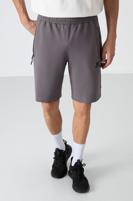 Heren Regular-fit Gebreide Sweatshorts - Image 5