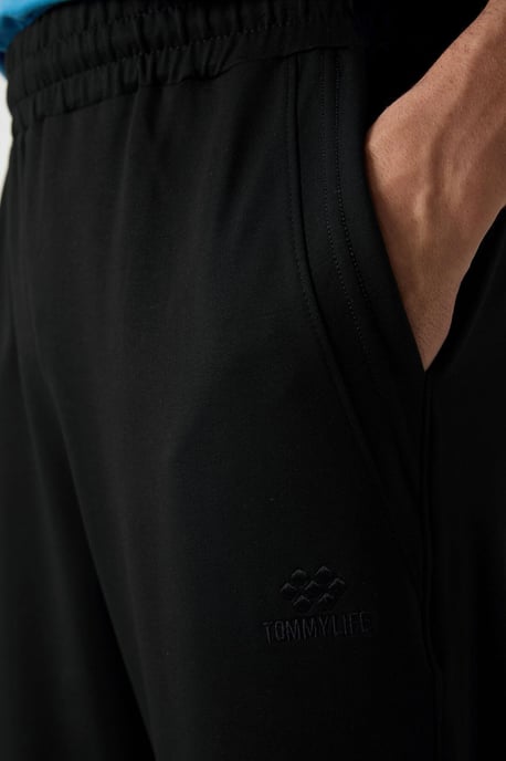 Heren Midden taille Wijde Capri Shorts - Image 3