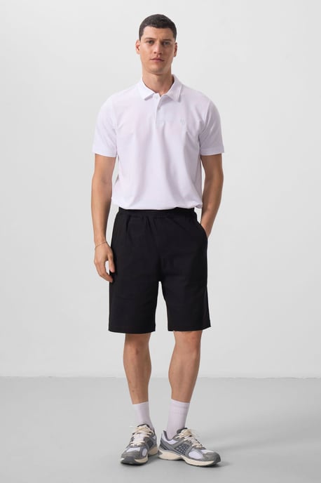 Heren Woven Chino Shorts - Image 2