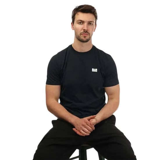 Weekend Offender Mens Bridgetown Cotton Regular T-Shirt (Navy) - Image 3