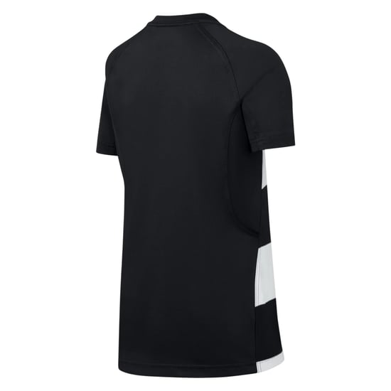 Nike Childrens/Kids Crew Neck Rugby Jersey (Black/White) - Image 2