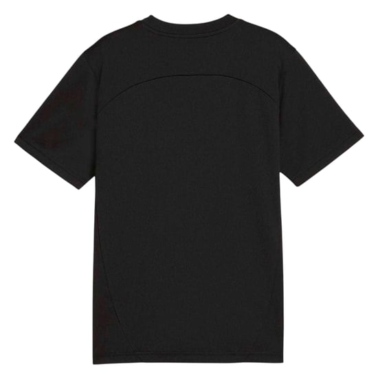 Puma Kinder/Jonge gestempelde jacquard reguliere jersey (Zwart) - Image 2