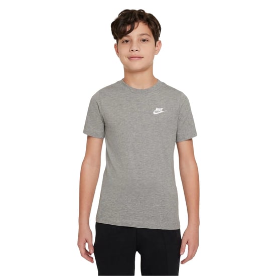 Nike Kinderen Futura Klassiek Logo Regular T-shirt (Grijs) - Image 2