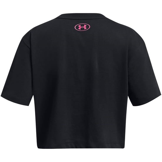 Under Armour Kinderen/Kinderen Project Rock Flames T-Shirt (Zwart) - Image 2