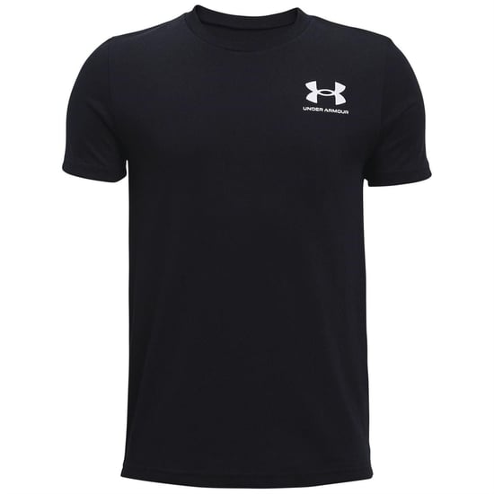 Under Armour Jongens Logo T-shirt met korte mouwen (Zwarte Heide) - Image 1