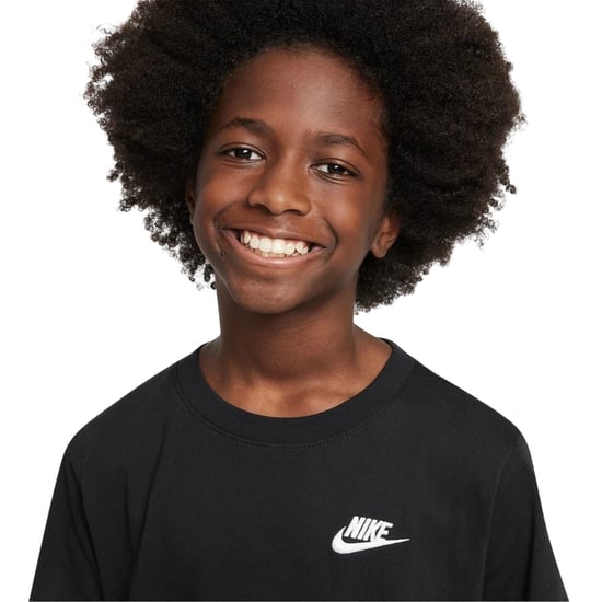 Nike Kinderen Futura Klassiek Logo Regular T-shirt (Zwart) - Image 4
