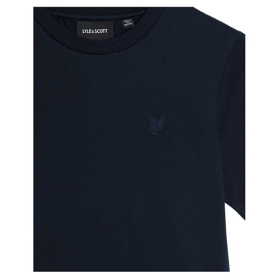 Lyle & Scott T-shirt voor kinderen met geborduurde motieven in dezelfde kleur (Donkere marine) - Image 3