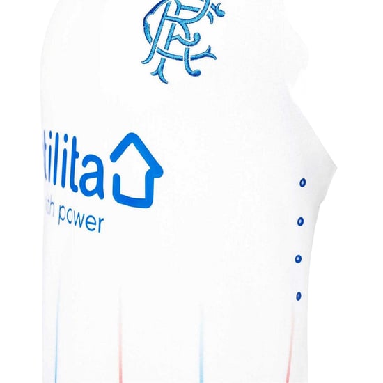 Castore Rangers FC uittenue voor kinderen 2023/2024 (Briljant wit) - Image 2