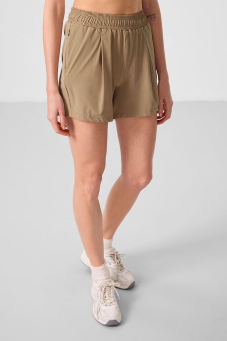 Hoge-Waisted Gebreide Shorts - Image 4