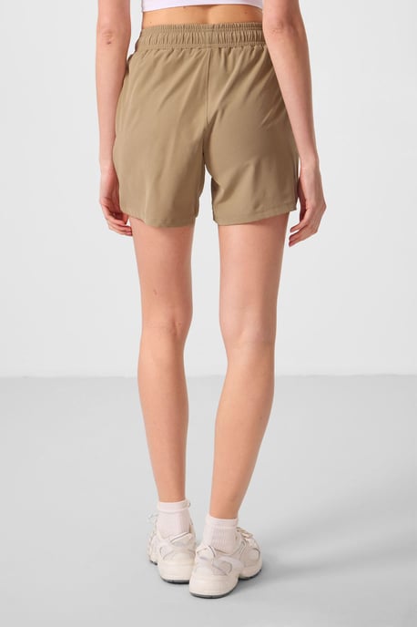 Hoge-Waisted Gebreide Shorts - Image 5
