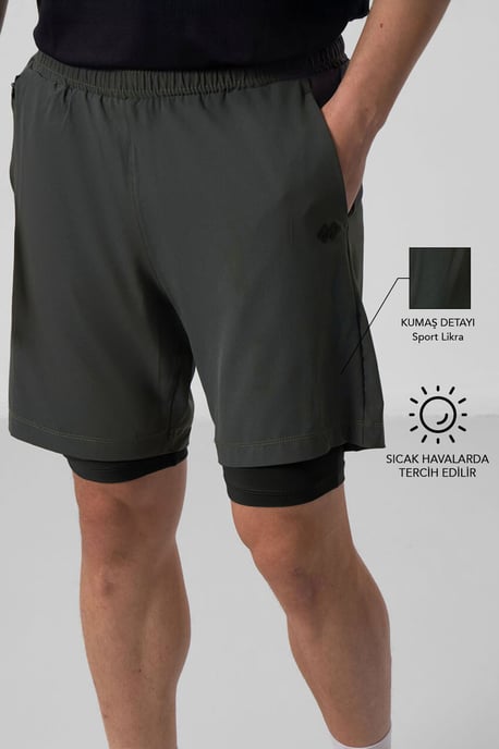 Heren Regular Fit Jersey Shorts - Image 1