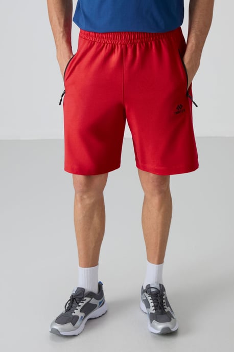 Heren Regular-fit Gebreide Sweatshorts - Image 2