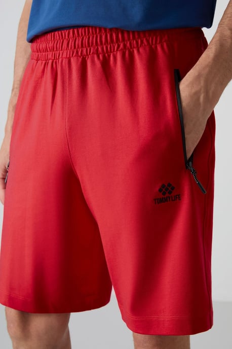 Heren Regular-fit Gebreide Sweatshorts - Image 3