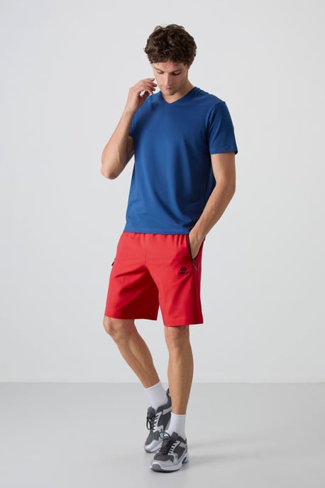 Heren Regular-fit Gebreide Sweatshorts - Image 5
