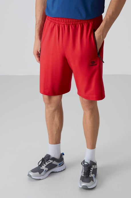 Heren Regular-fit Gebreide Sweatshorts - Image 6