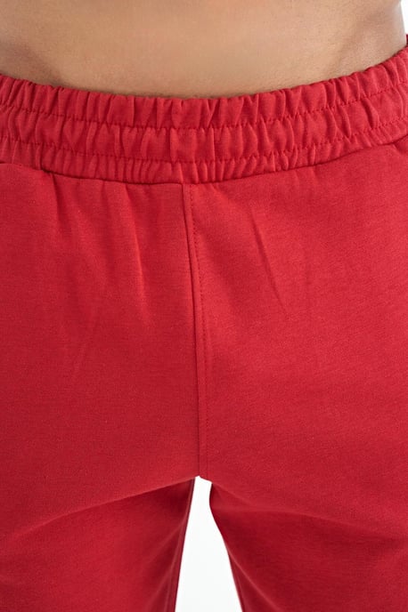 Heren Geprinte Fleece Sweatshorts - Image 5
