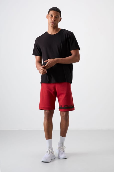 Heren Fleece Sweatshorts - Image 2