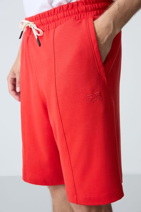 Heren Katoenmix Sweats Shorts - Image 5