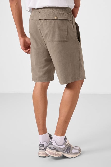 Heren Geweven Chino Shorts - Image 6