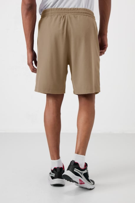 Herrars korta vävda shorts med dragsko - Image 5