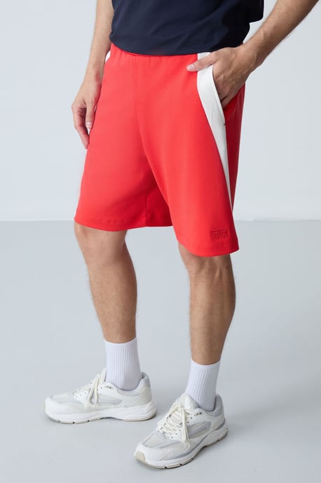 Heren Katoenmix Sweatshorts - Image 2