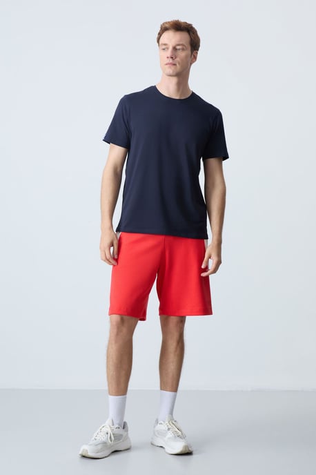 Heren Katoenmix Sweatshorts - Image 5