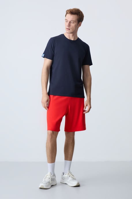 Heren Regular Fit Jersey Shorts - Image 5