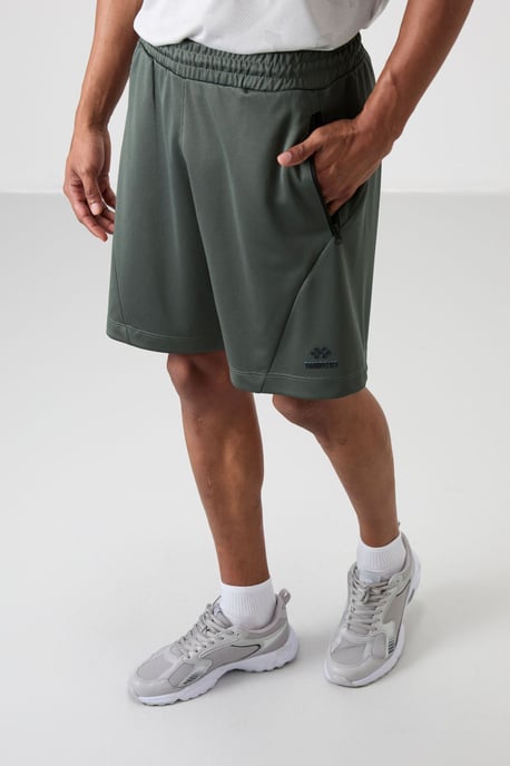 Heren Polyester Gebreide Sweatershorts - Image 2