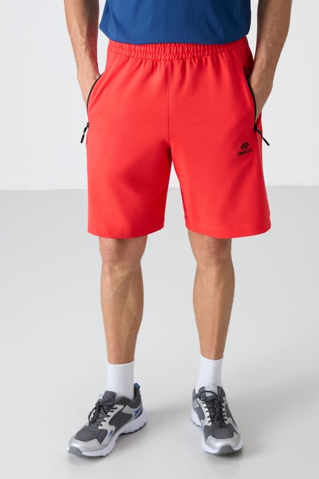 Heren Regular-fit Gebreide Sweatshorts - Image 2