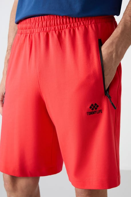 Heren Regular-fit Gebreide Sweatshorts - Image 3