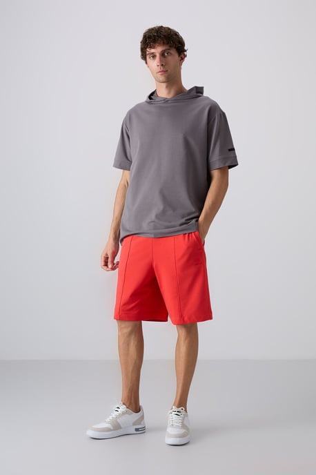 Heren Gebreide Sweatshorts - Image 2