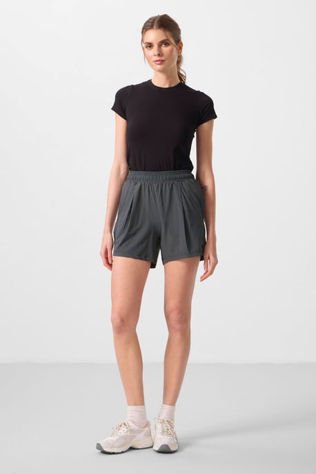 Hoge Taille Gebreide Shorts - Image 2