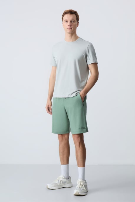 Heren Regular Fit Jersey Shorts - Image 1