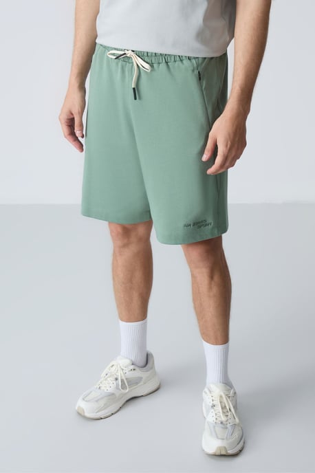 Heren Regular Fit Jersey Shorts - Image 2