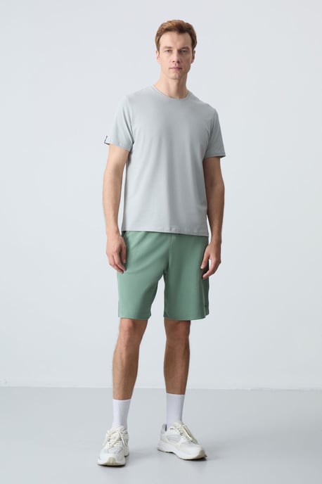 Heren Regular Fit Jersey Shorts - Image 5
