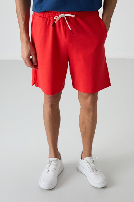 Heren Katoenen-Polyester Sweatshorts - Image 4