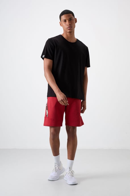 Herrars korta sweatshorts med dragsko - Image 1
