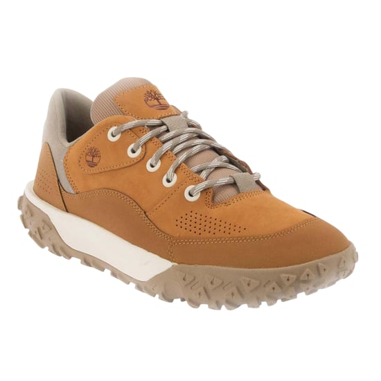 Timberland Heren Motion 6 Leren GreenStride Trainers (Tarwe) - Image 4