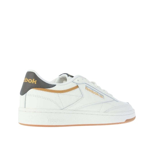 Reebok Heren Classics Club C 85 Leren Trainers (Krijt) - Image 2