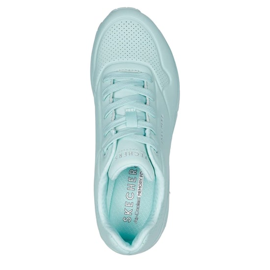 Skechers Uno Stand On Air Pastellfärgade sneakers för damer (Mynta) - Image 3