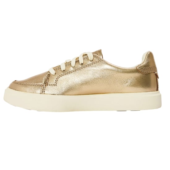 Timberland Dames/Dames Leren Trainers (Metaalgoud) - Image 2