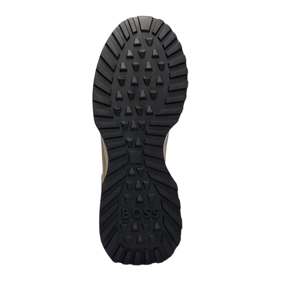 Boss Mens Jonah Suede Trainers (Dark Blue) - Image 4