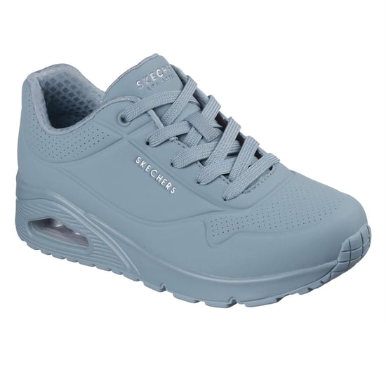 Skechers Uno Stand On Air Pastellfärgade sneakers för damer (Grått) - Image 4