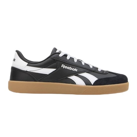 Reebok Heren Smash Edge Leren Trainers (Zwart, Wit) - Image 1