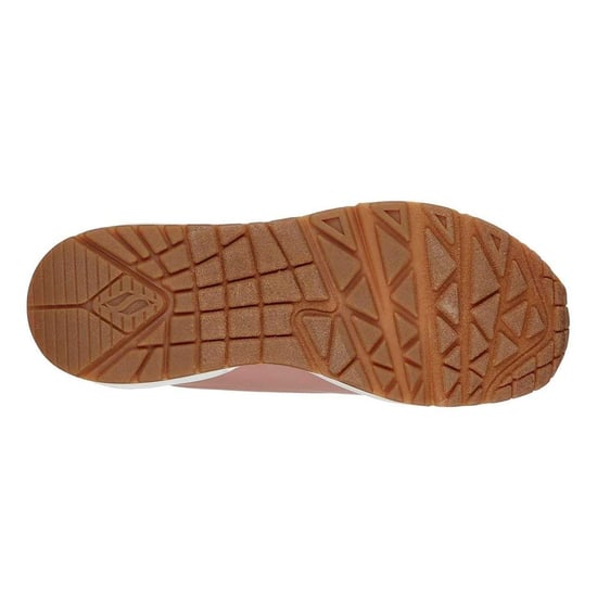 Skechers Womens/Ladies Uno Stand On Air Wedge Trainers (Rose) - Image 4