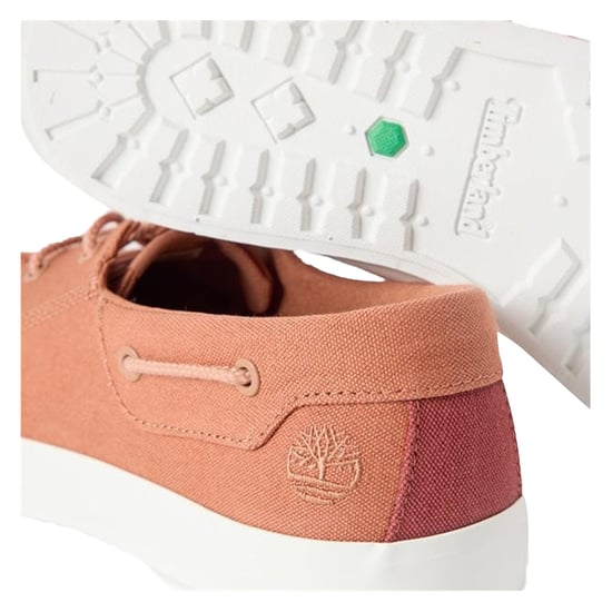 Timberland Heren Canvas Platte Boot Schoenen (Roest) - Image 4